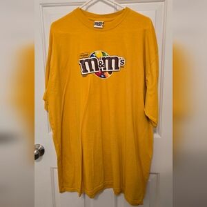 m&ms tshirt frm m&m world new never worn